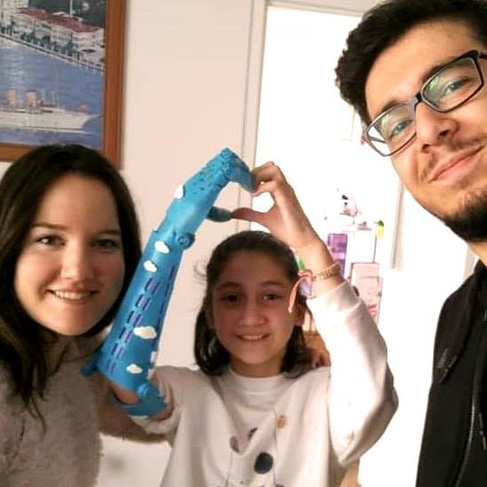 Karşınızda Elifsu ve #Robotel Ankara ekibi gönüllülerimiz…
